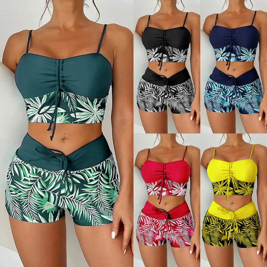 Bikini Donna Due Pezzi Stampa Costume Bagno