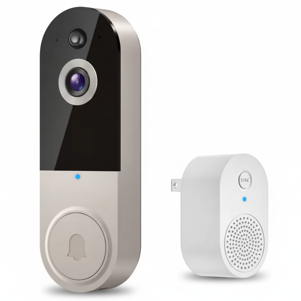 Video Camera Doorbell Wireless Night Vision