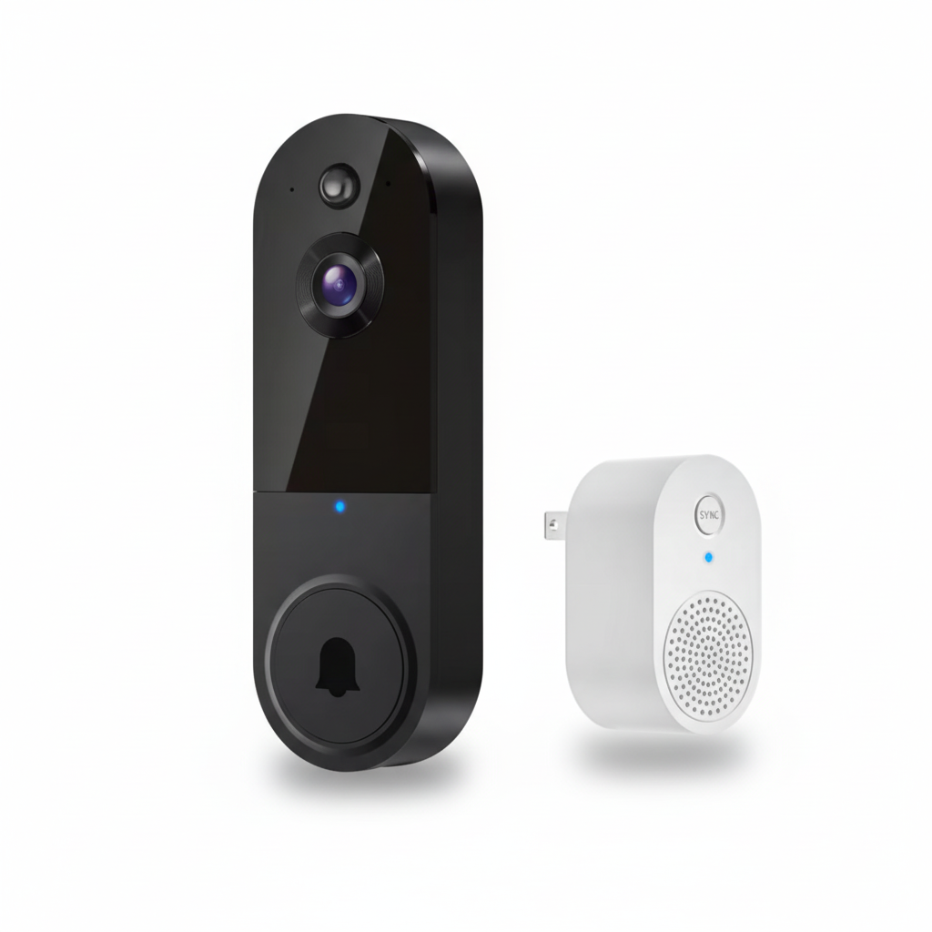 Video Camera Doorbell Wireless Night Vision