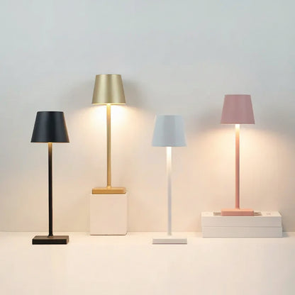 Table Lamp Battery Wireless LED Rechargeable Nightstand Lamp