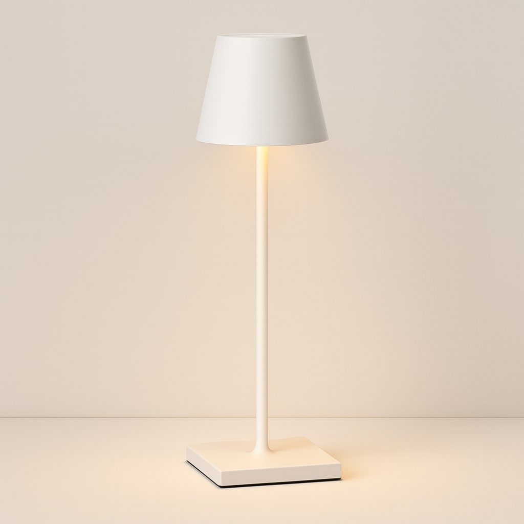 Table Lamp Battery Wireless LED Rechargeable Nightstand Lamp