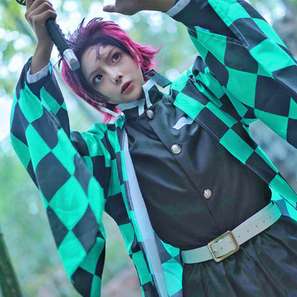Tanjiro Kostüm Cosplay Kostüm Anime Kostüm Halloween Kostüm Cosplay Fans - Image 3