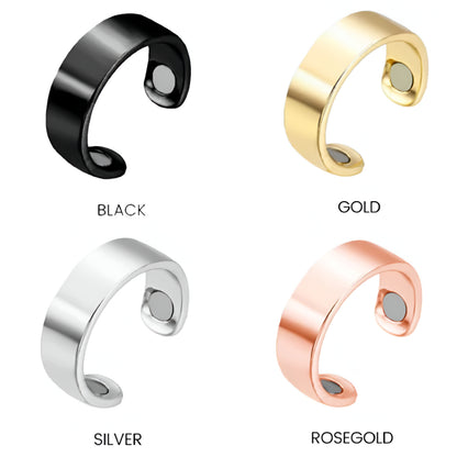 Magnetring Edelstahl Gesundheitstherapie Schmuck