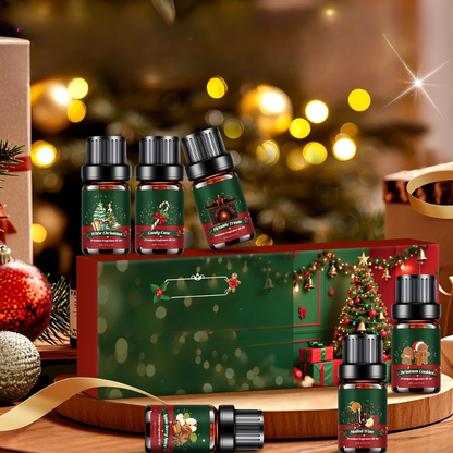 Ätherische Öle Set Geschenk Weihnachten Aromatherapie Duftöle