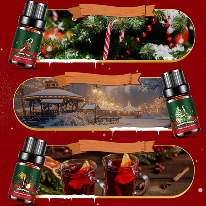 Ätherische Öle Set Geschenk Weihnachten Aromatherapie Duftöle