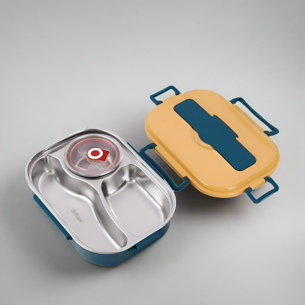 Edelstahl Lunchbox Auslaufsicher Mehrfachfächer