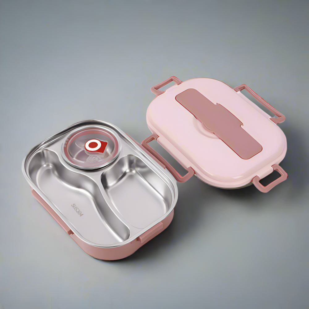 Edelstahl Lunchbox Auslaufsicher Mehrfachfächer