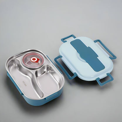 Edelstahl Lunchbox Auslaufsicher Mehrfachfächer