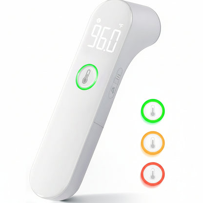 Digital Thermometer Oral Forehead Baby Adult Fever Meter