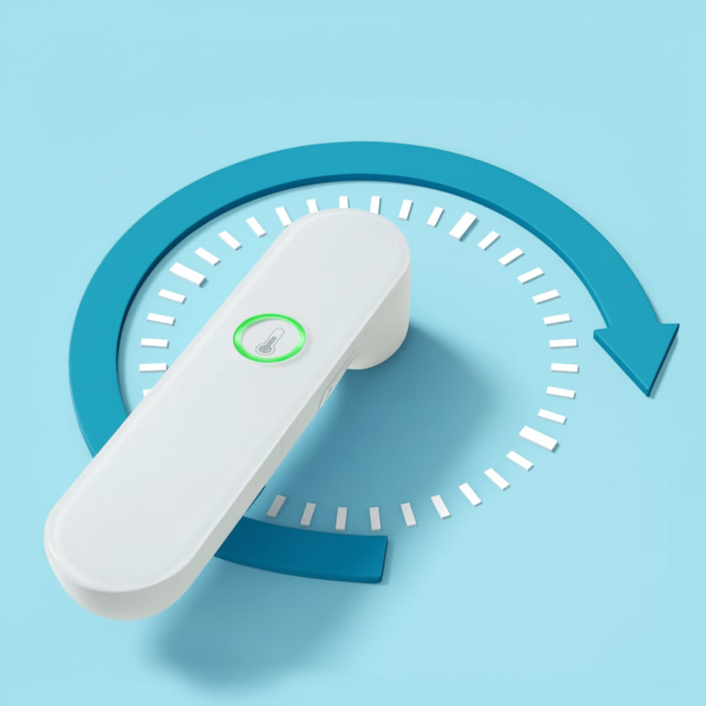 Digital Thermometer Oral Forehead Baby Adult Fever Meter