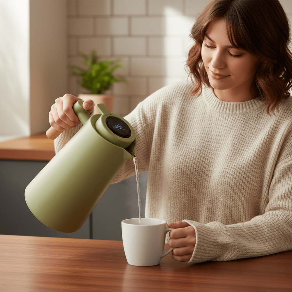 Thermos Thermoskanne Küchenbedarf Digitalanzeige - Image 3