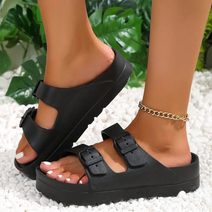 Womens Slippers Thick Sole Supportive