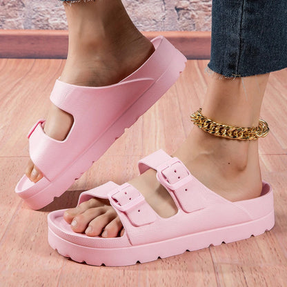 Womens Slippers Thick Sole Supportive