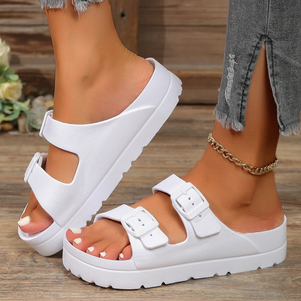 Womens Slippers Thick Sole Supportive