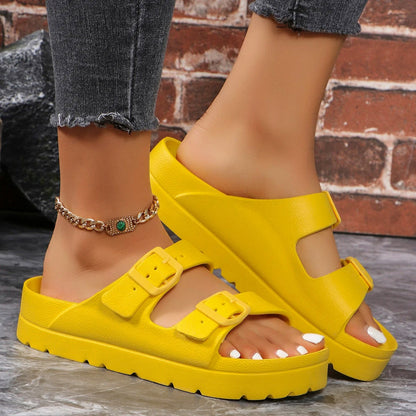 Womens Slippers Thick Sole Supportive