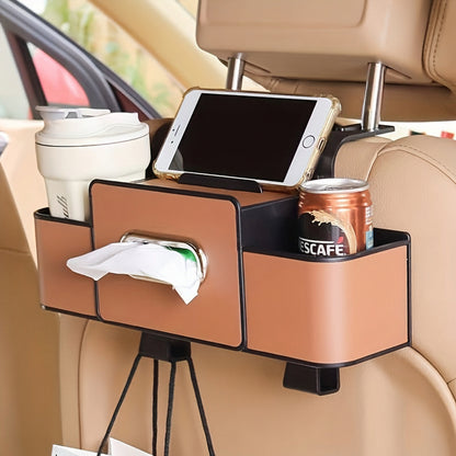 Scatola Portaoggetti per Auto Organizer per Fazzoletti Conservazione Pratica Auto