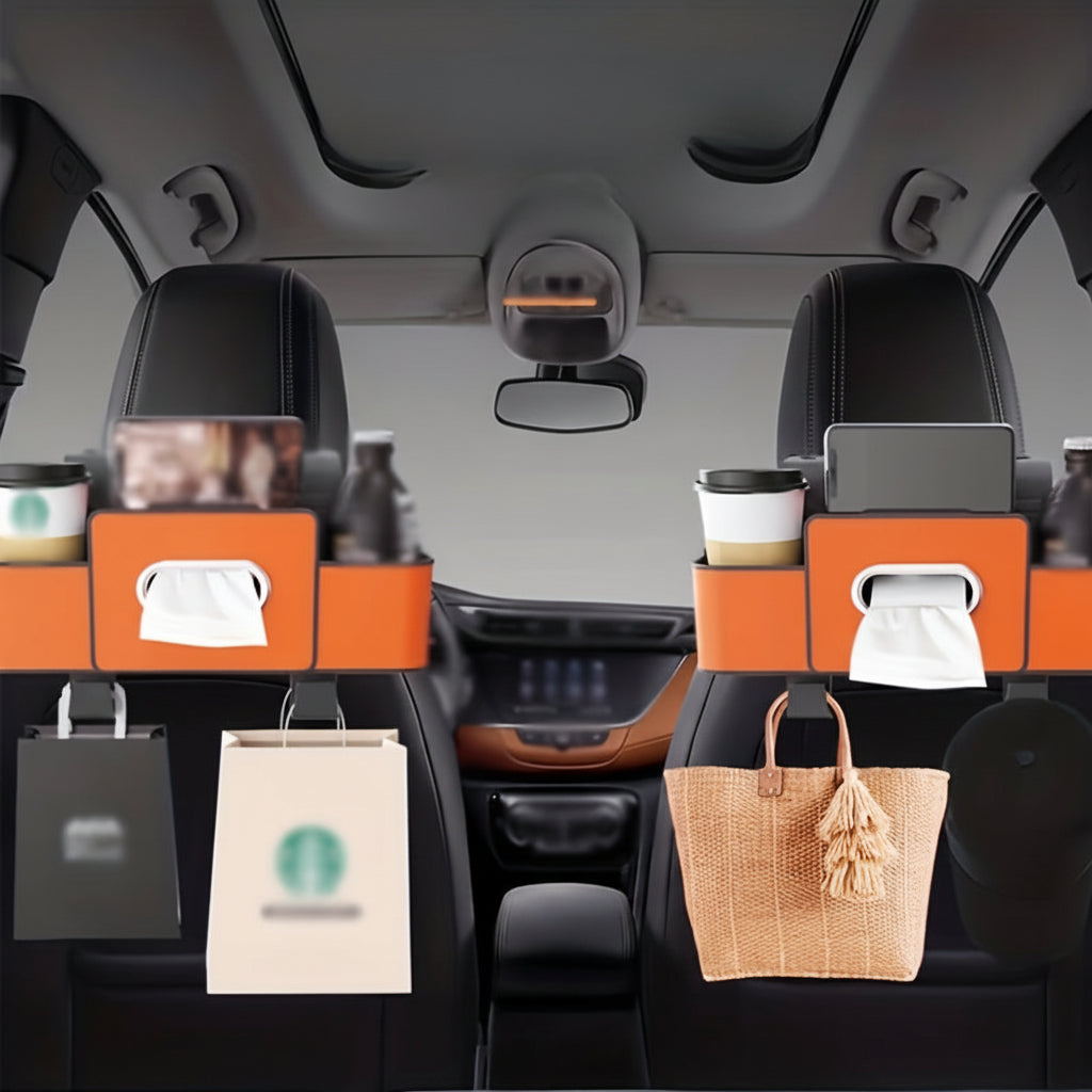 Scatola Portaoggetti per Auto Organizer per Fazzoletti Conservazione Pratica Auto