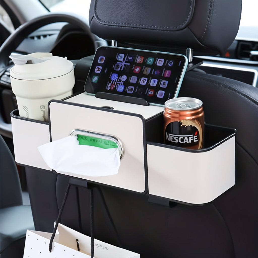 Scatola Portaoggetti per Auto Organizer per Fazzoletti Conservazione Pratica Auto