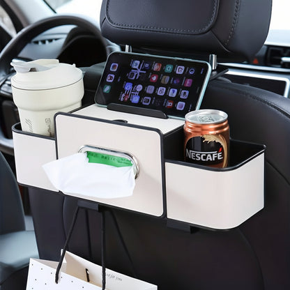 Scatola Portaoggetti per Auto Organizer per Fazzoletti Conservazione Pratica Auto