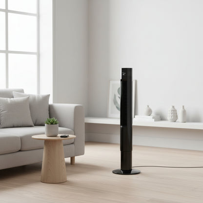 Ventilador Torre Silencioso Oscilante Moderno