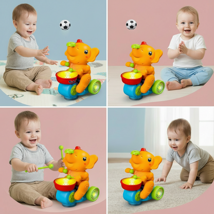 Flying Toy Ball LED Sensor Elephant Kids Flying Toy