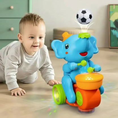 Flying Toy Ball LED Sensor Elephant Kids Flying Toy