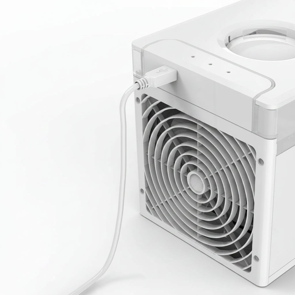 Tragbare Klimaanlage Kühler Luftbefeuchter Kühlung - Image 5