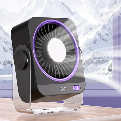 Tragbarer Ventilator Tischventilator USB - Image 1