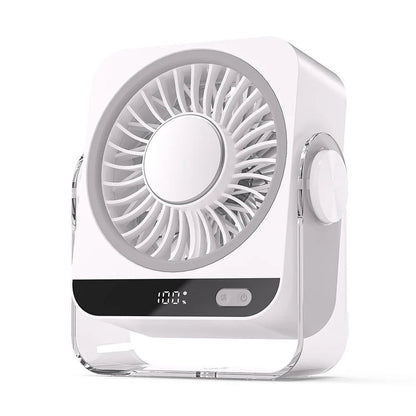 Tragbarer Ventilator Tischventilator USB - Image 3