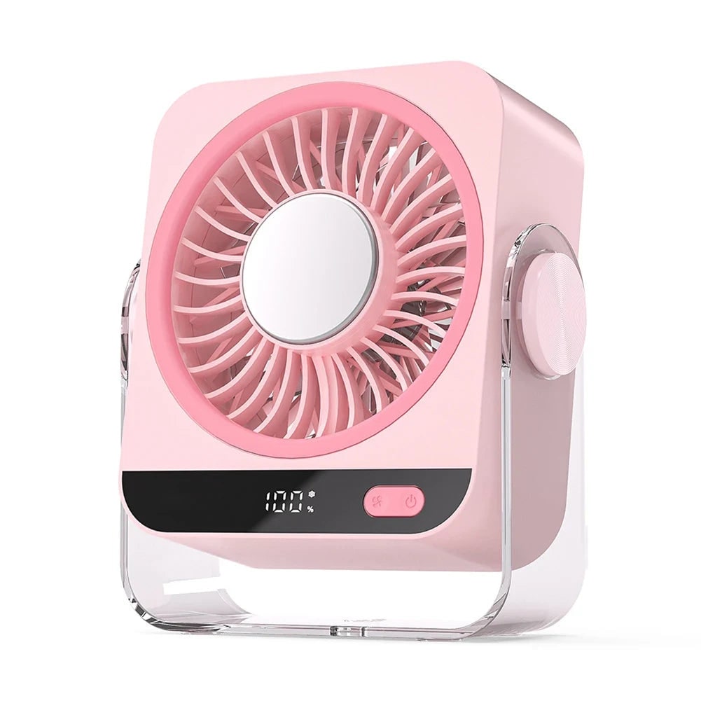 Tragbarer Ventilator Tischventilator USB - Image 4