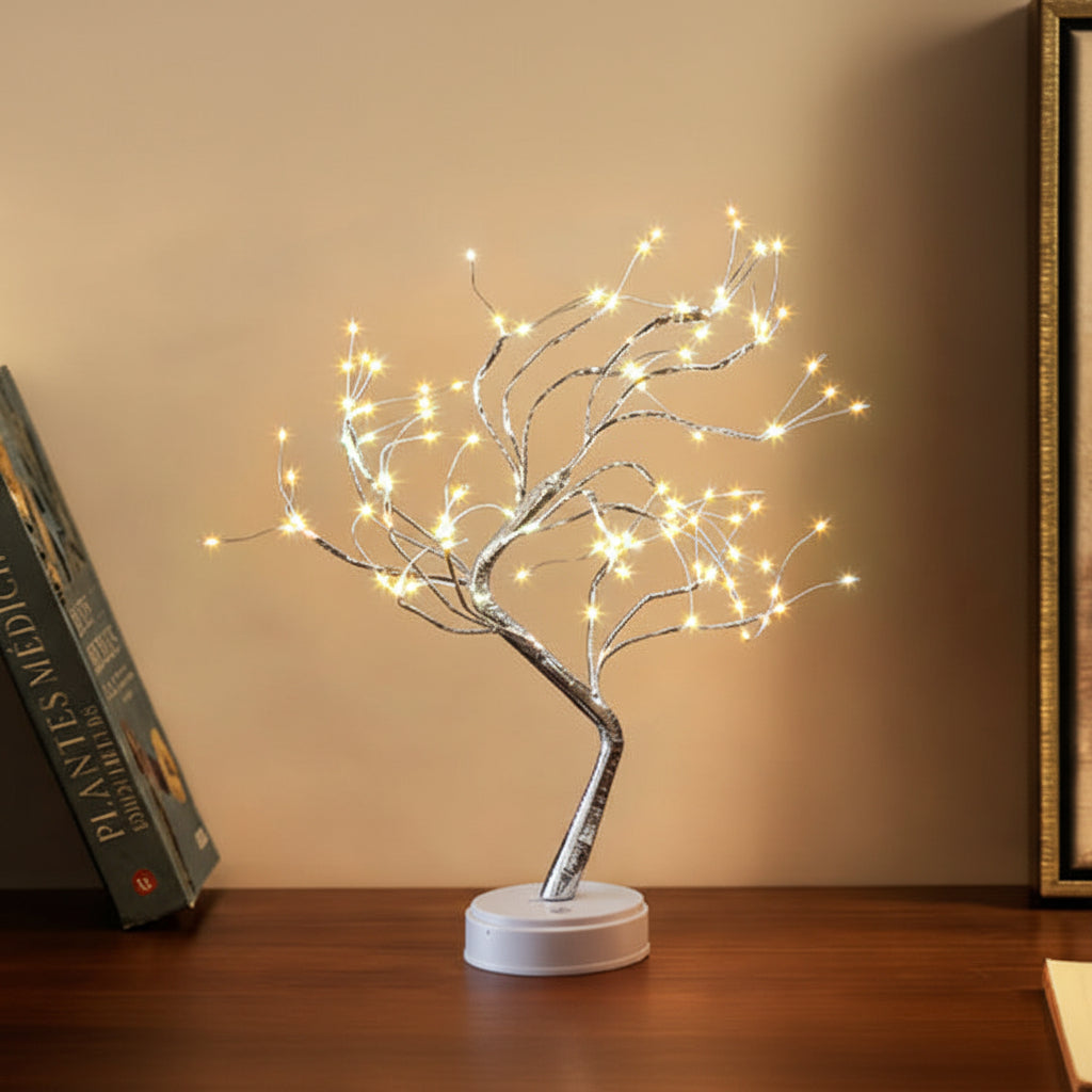 Luce LED a forma di albero Illuminazione decorativa natalizia per la casa