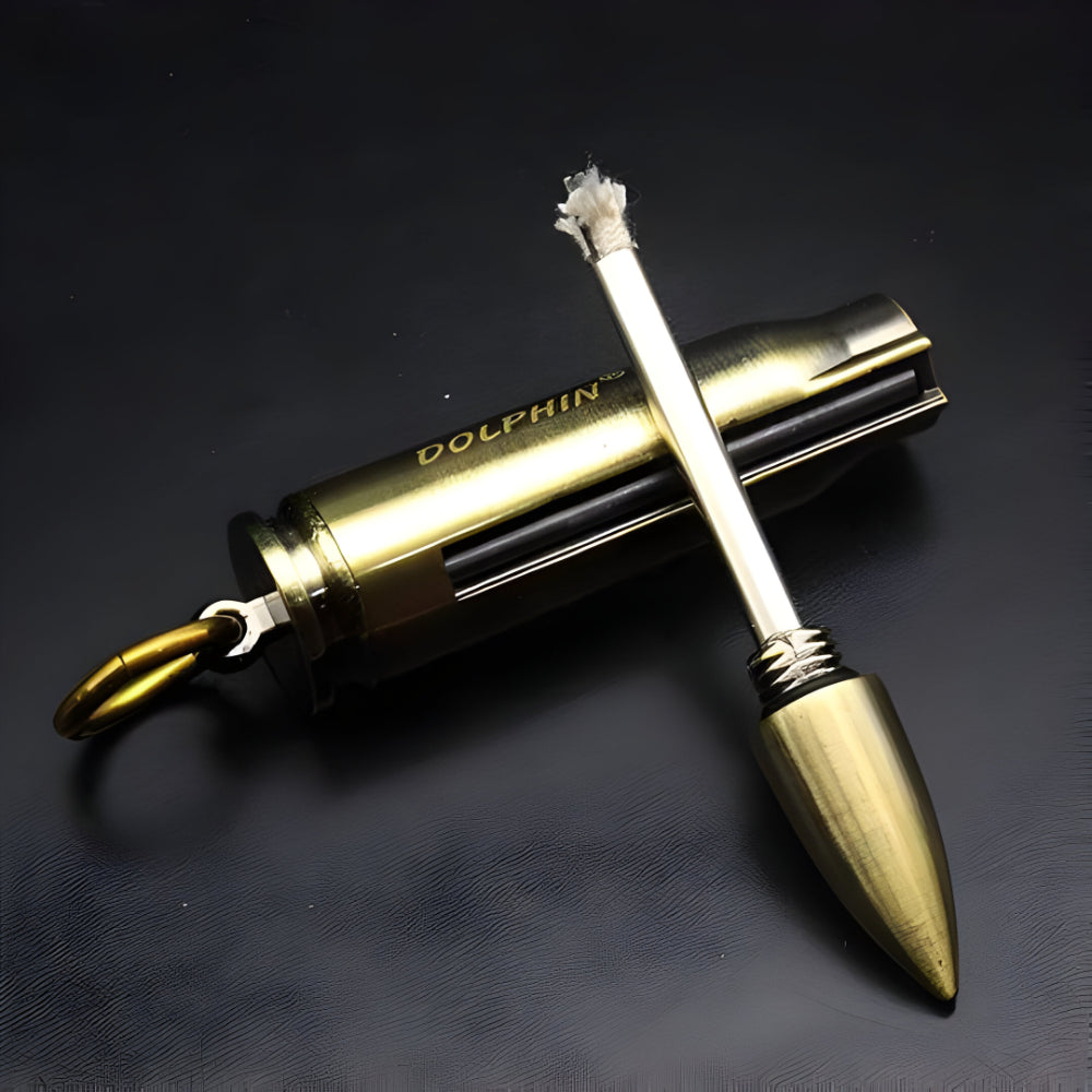 Feuerzeug Outdoor Wasserdicht Metall Streichholz