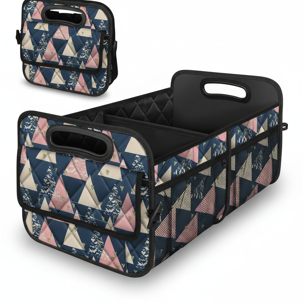 Trunk Organizer Foldable Waterproof Car Storage Box