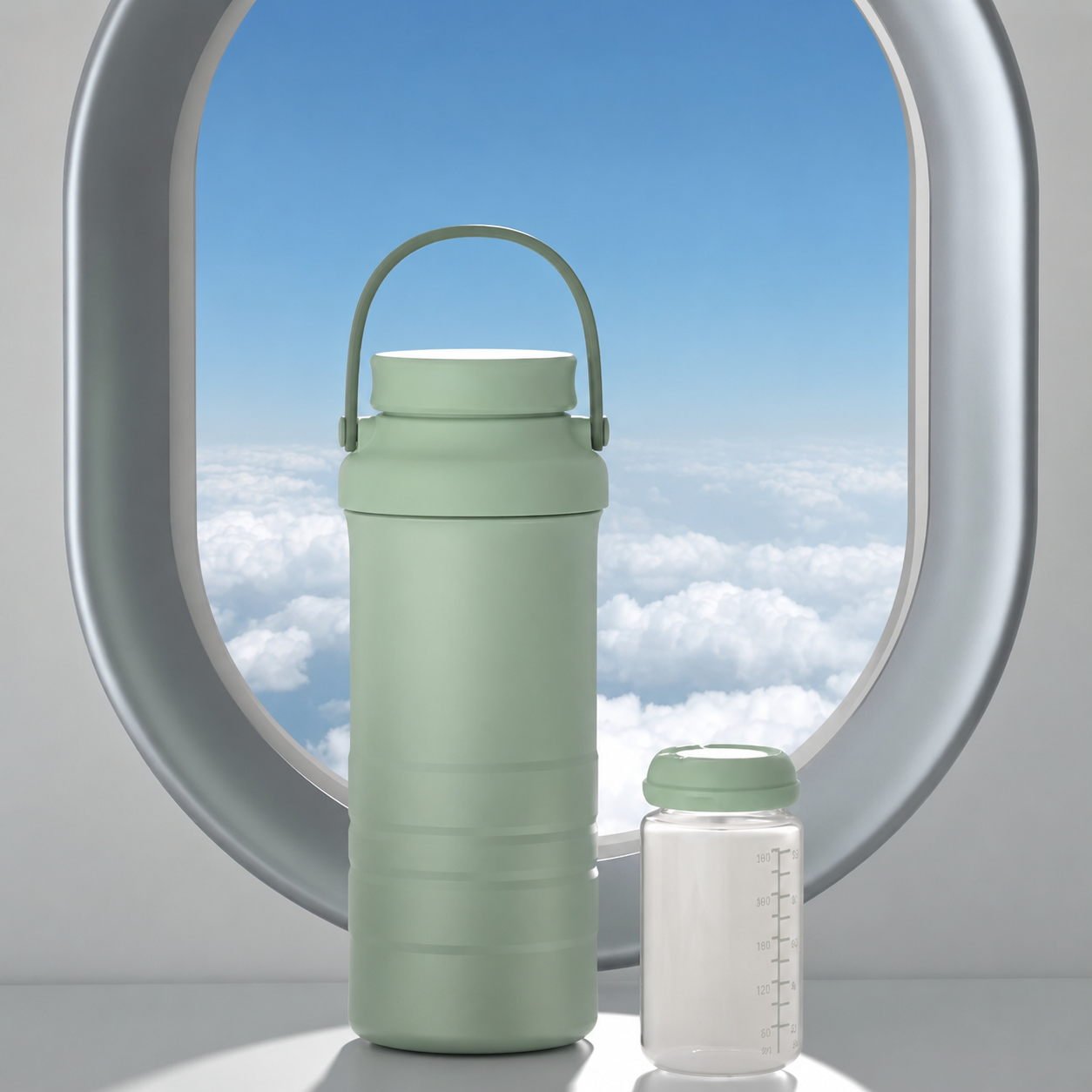 Bouteille D'eau Refroidissement Biberons Contenant Portable