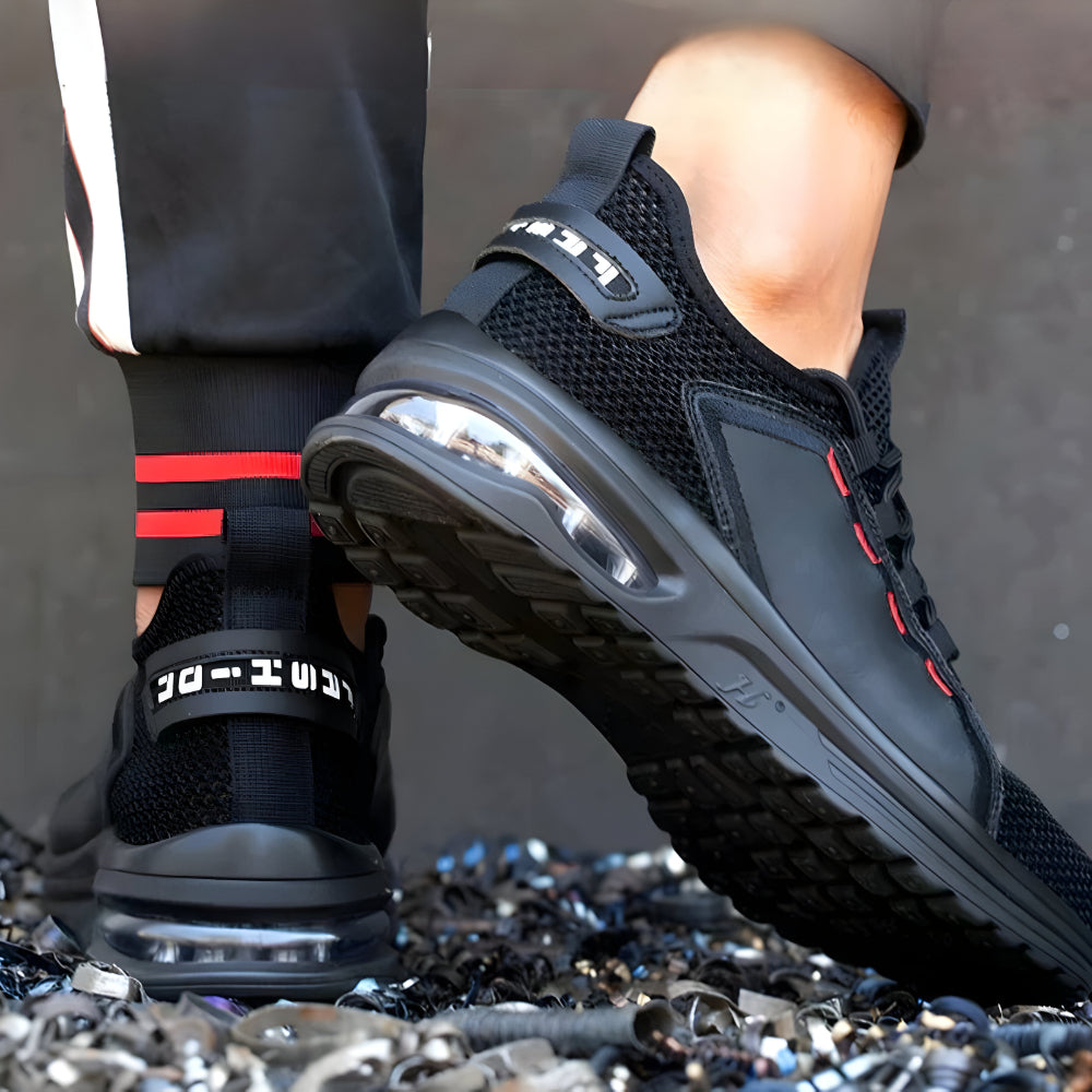 Arbeitsschuhe Stahlkappe Atmungsaktiv Leicht Mesh