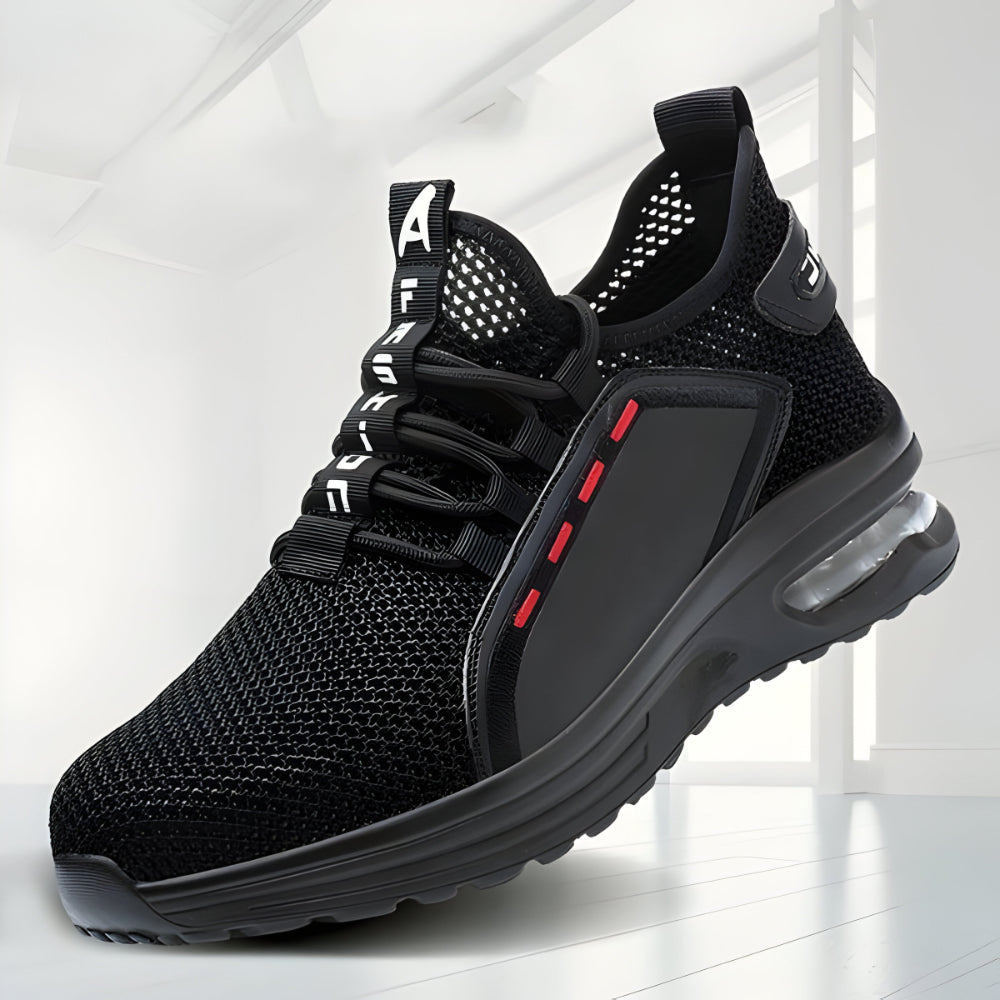 Arbeitsschuhe Stahlkappe Atmungsaktiv Leicht Mesh