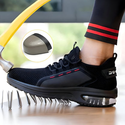 Arbeitsschuhe Stahlkappe Atmungsaktiv Leicht Mesh