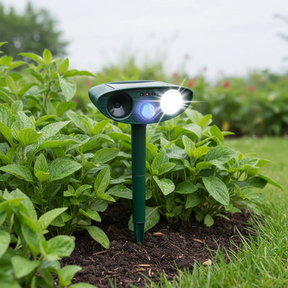 Ultraschall Solar Tiervertreiber Gartenbedarf - Image 5