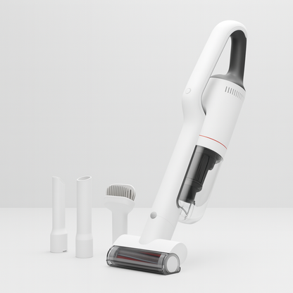 Kabelloser Akku Staubsauger mit HEPA Filter und LED Bodendüse