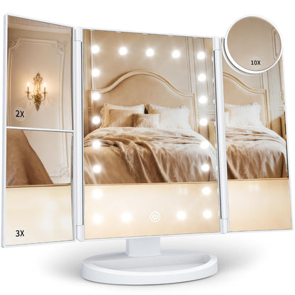 Miroir De Maquillage LED Éclairage Fête Des Mères