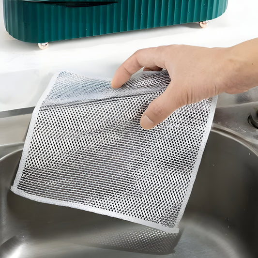 Dishcloth Wire Robust Reusable Cleaning Cloth