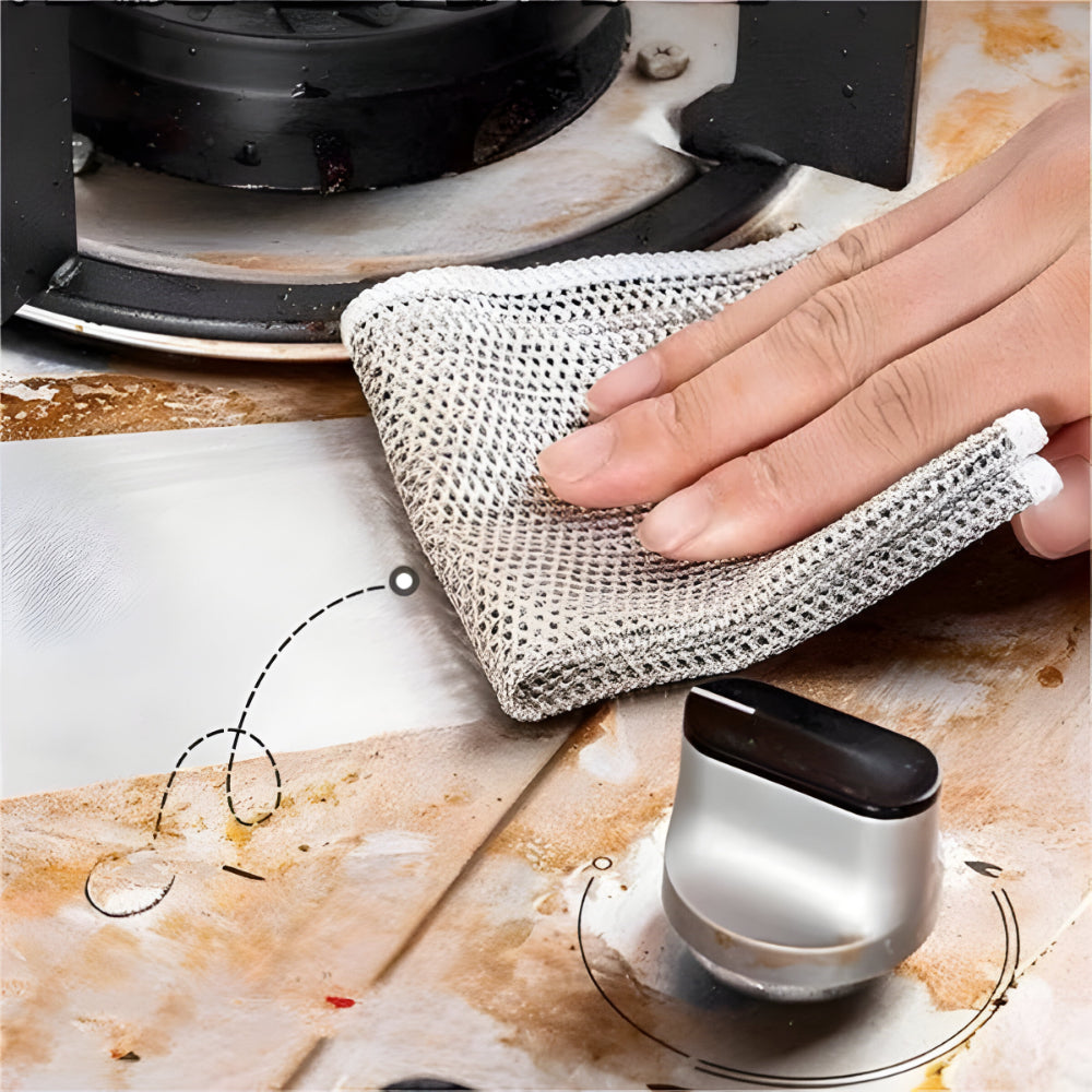 Spültuch Draht Robust Wiederverwendbares Reinigungstuch