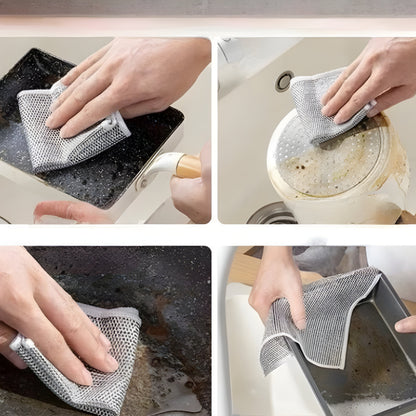 Spültuch Draht Robust Wiederverwendbares Reinigungstuch