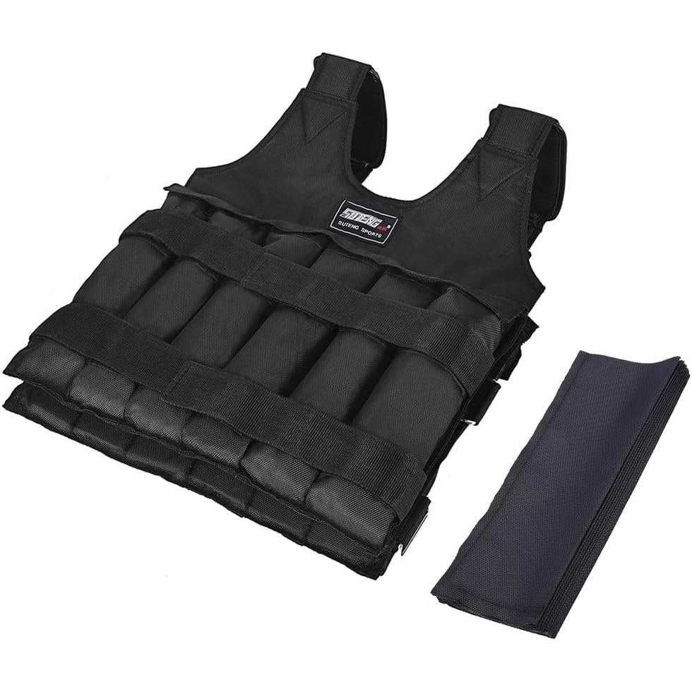 Verstellbare Gewichtsweste Für Fitness Abnehmbaren Gewichten - Image 12