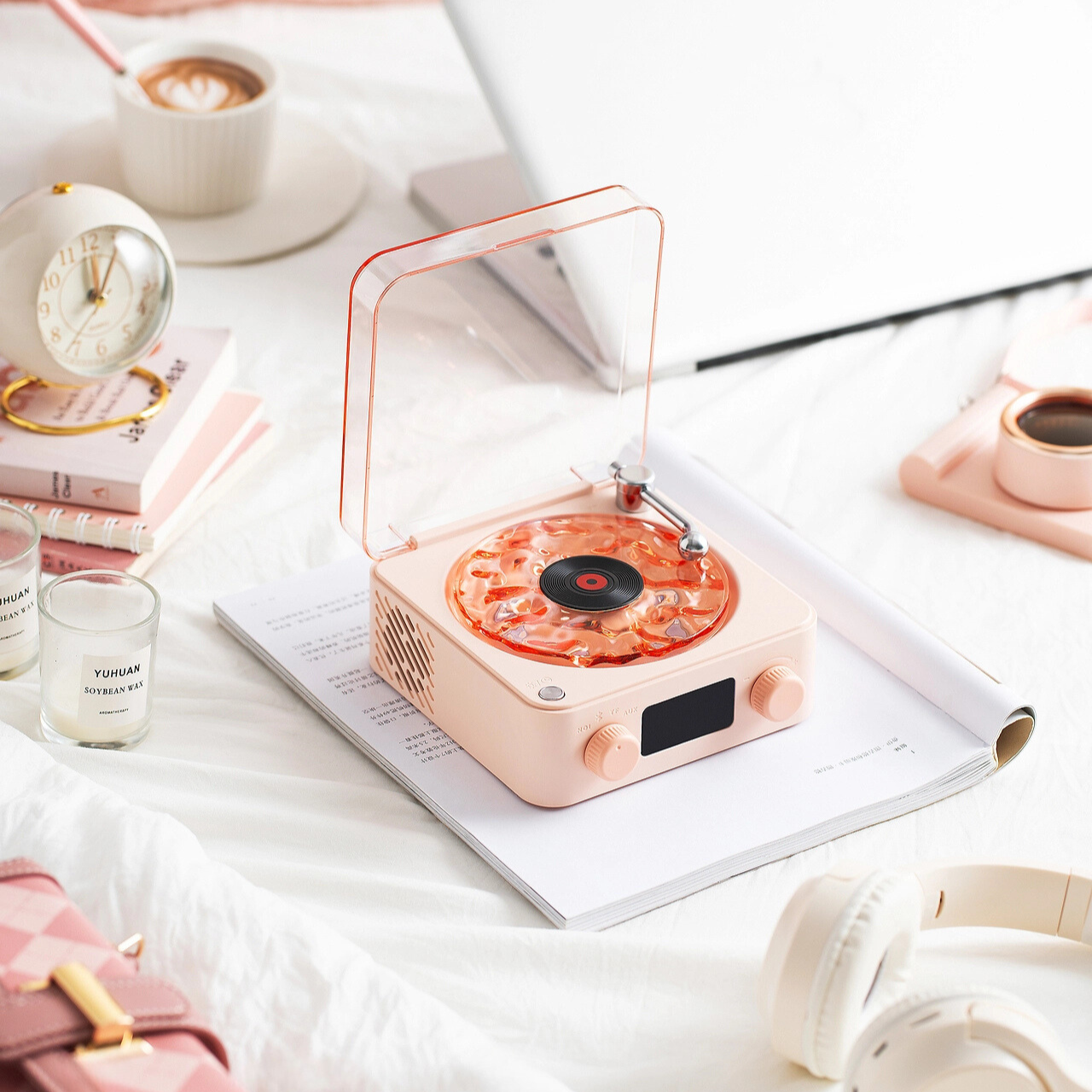 LED Tischlampe mit Bluetooth und Farbwechsel