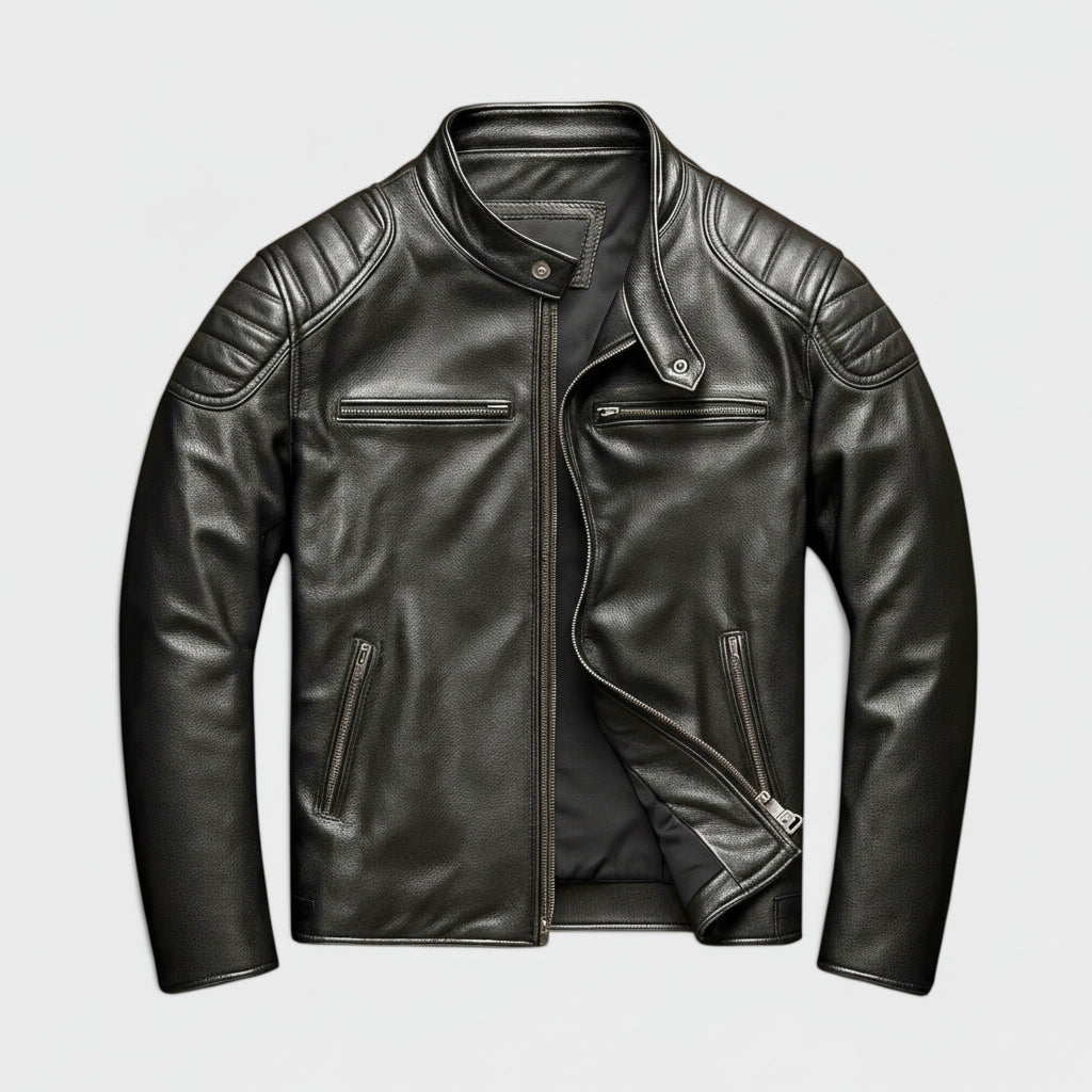 Troels™ | Veste en cuir vintage pour homme - Image 2