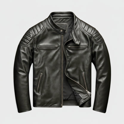 Troels™ | Veste en cuir vintage pour homme - Image 2