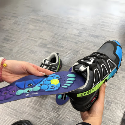 Magnetische Einlegesohlen zur Gewichtsreduktion