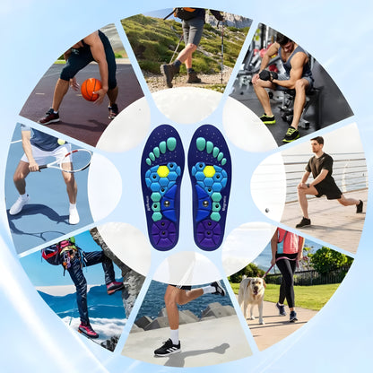 Magnetische Einlegesohlen zur Gewichtsreduktion