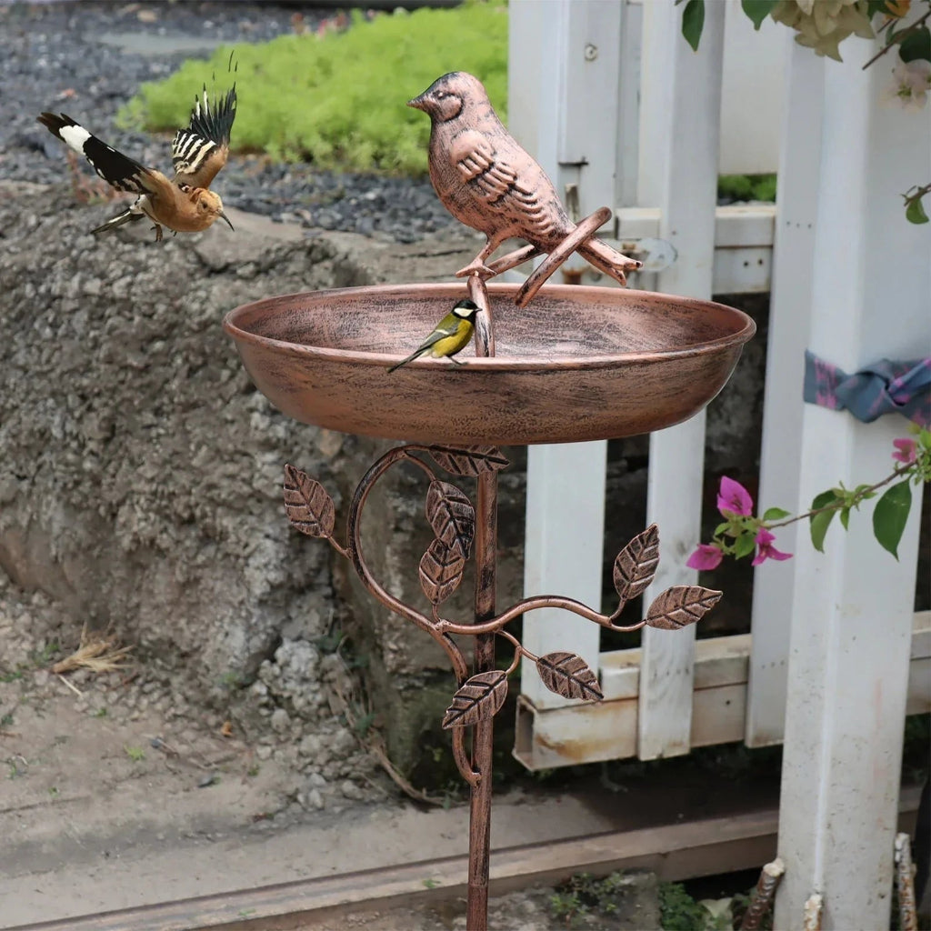 Vogelbad Garten Dekorativ Outdoor - Image 4